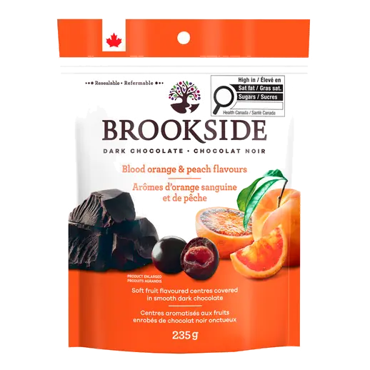 Dark Chocolate Blood Orange & Peach 235 g