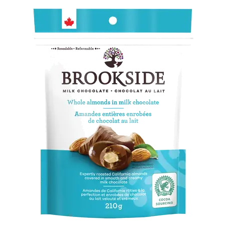 Milk Chocolate Covered Whole Almonds 210 g