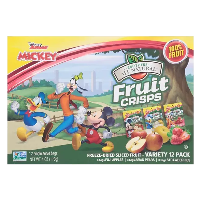 Fruit Crisps, Disney Junior, Variety 12 Pack