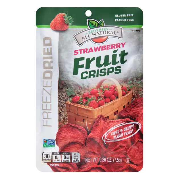 Strawberry Freeze-Dried Fruit Crisps