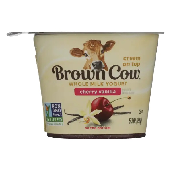 Cherry Vanilla Whole Milk Cream Top Yogurt