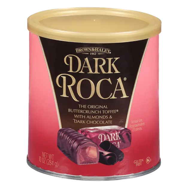 Dark Roca Buttercrunch Toffee with Almonds & Dark Chocolate