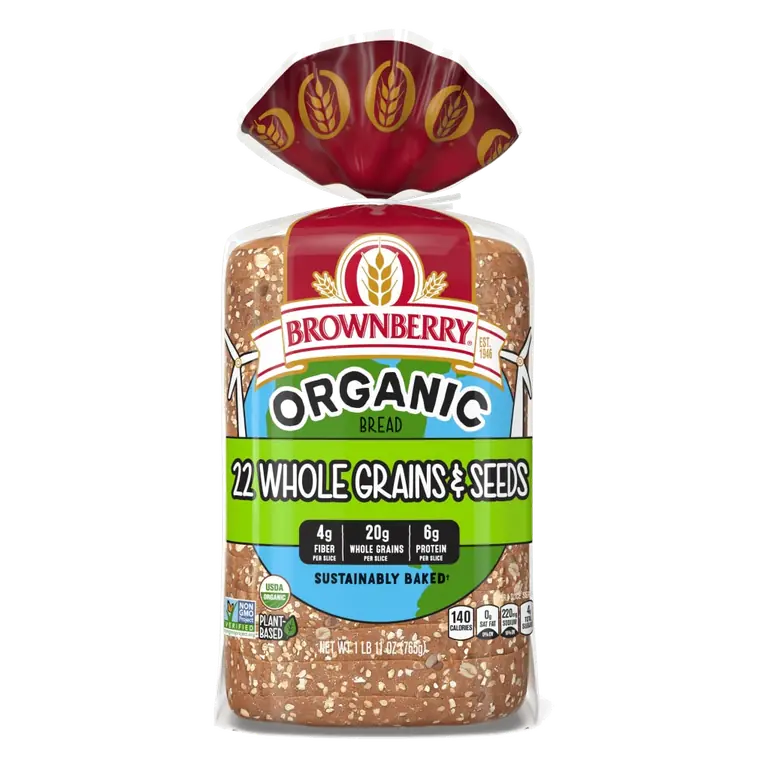 22 Whole Grains & Seeds Organic Bread, 22 Whole Grains & Seeds