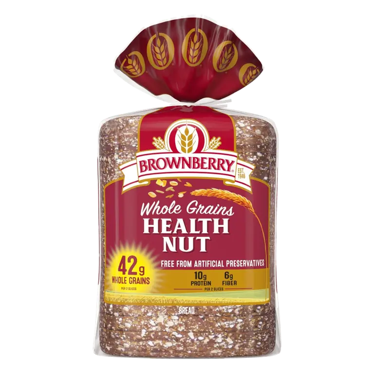 Whole Grains Health Nut Bread