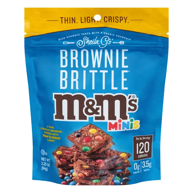 Sheila G's M&M's Minis Brownie Brittle 2.25 oz