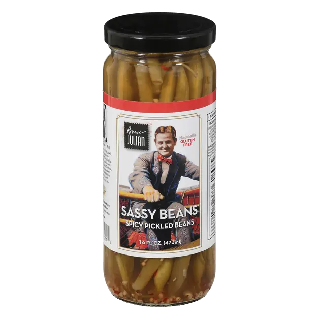 Sassy Spicy Pickled Green Beans