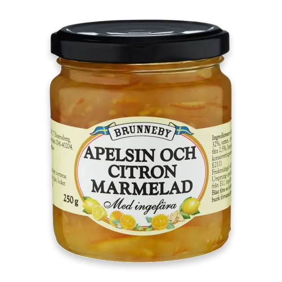 Citronmarmelad Apelsin med Ingefära