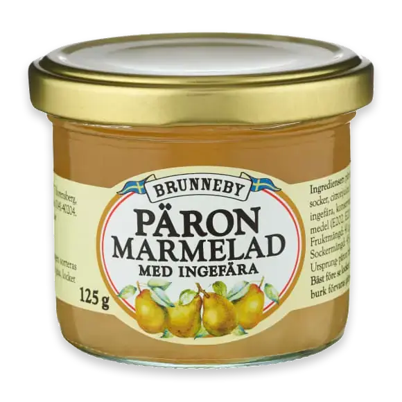 Päronmarmelad Ingefära
