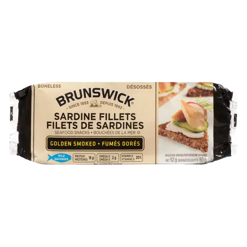 Sardine Fillets Golden Smoked 92 g