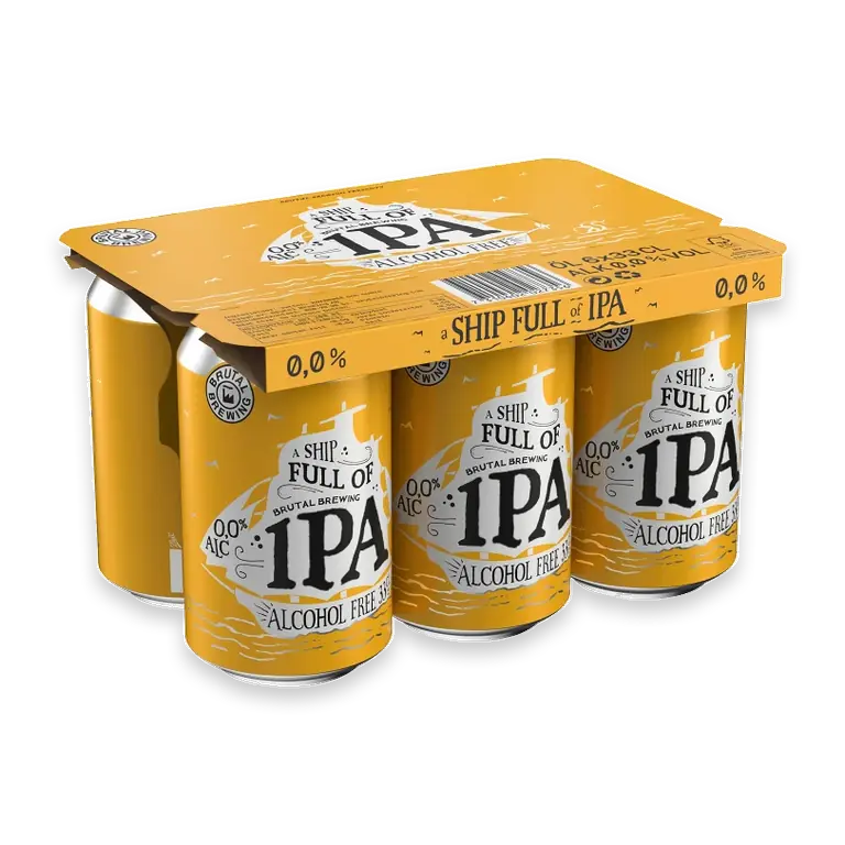 Öl Ship Full of IPA alkoholfri 0,0% 6x33cl