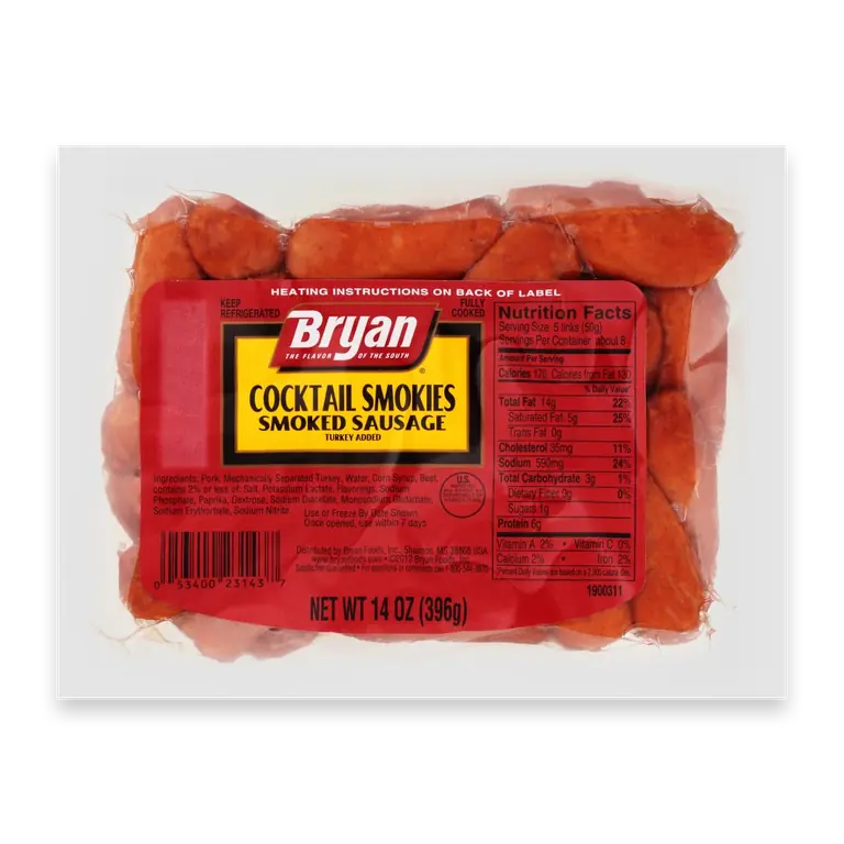 Cocktail Smokies Smoked Sausage