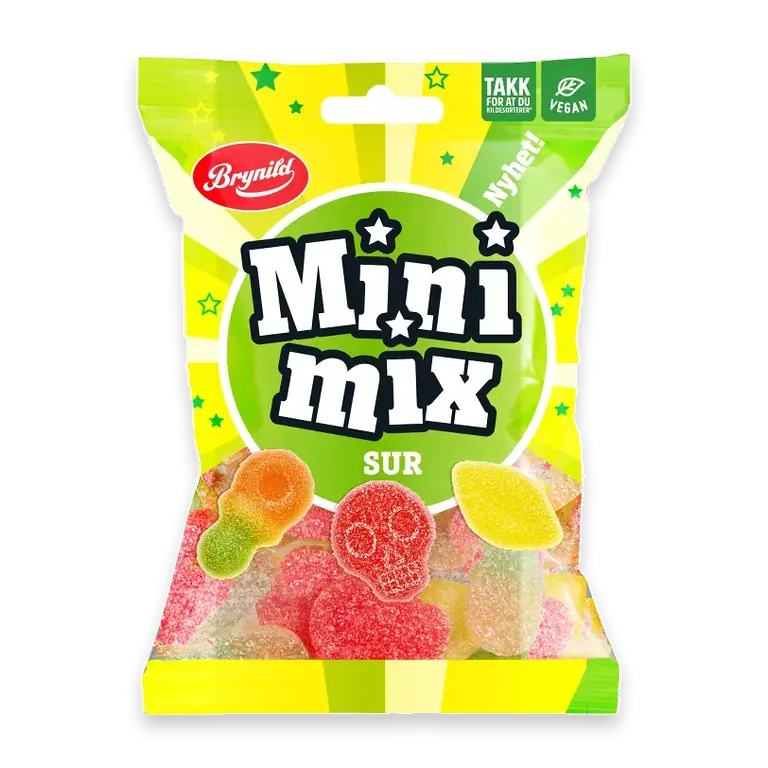 Godispåse Minimix Sur 100g