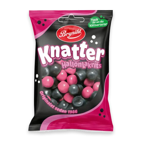 Knatter Hallonlakrits
