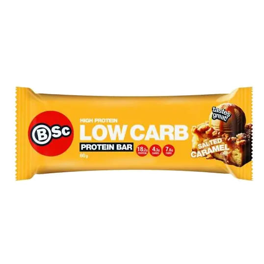 High Protein Low Carb Bar Salted Caramel
