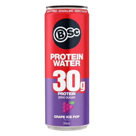 Protein Water Grape Ice Pop