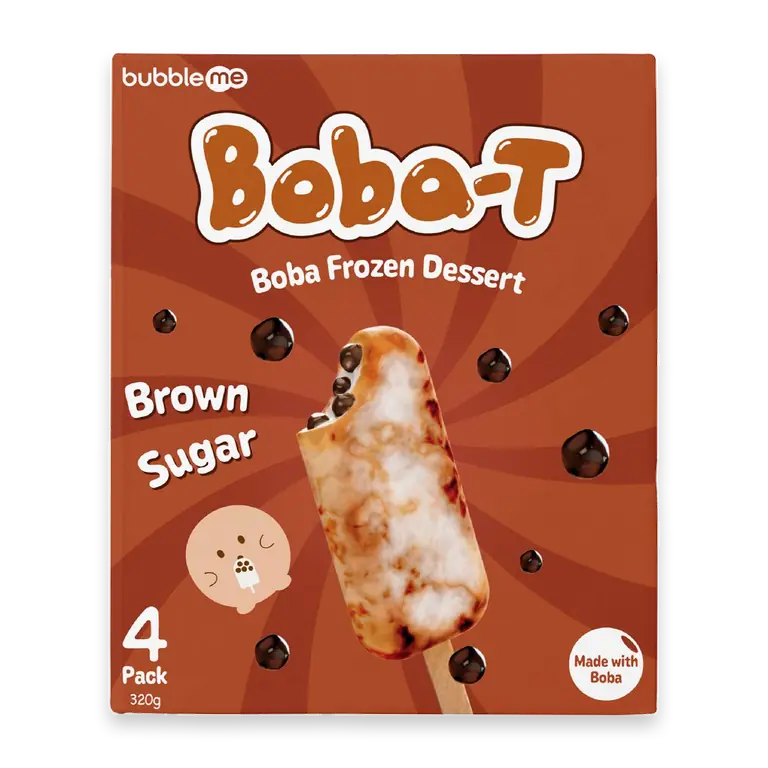 Bubble Tea Frozen Dessert Brown Sugar Sticks