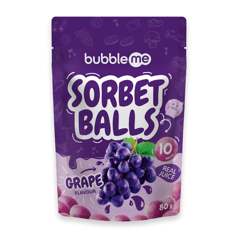 Sorbet Balls Grape