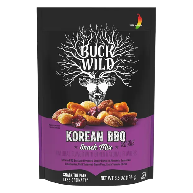 Zesty Korean BBQ Style Snack Mix