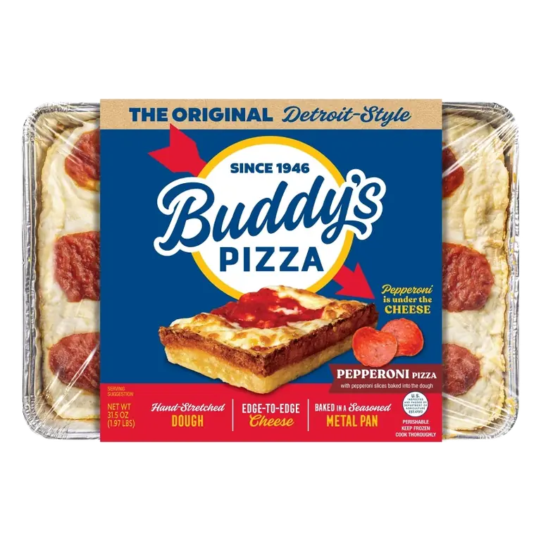 Buddy's Original Pepperoni Detroit Style Pizza, 31.5oz
