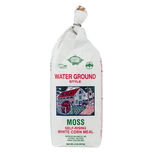 Water Ground Style Moss Self-Rising White Corn Meal