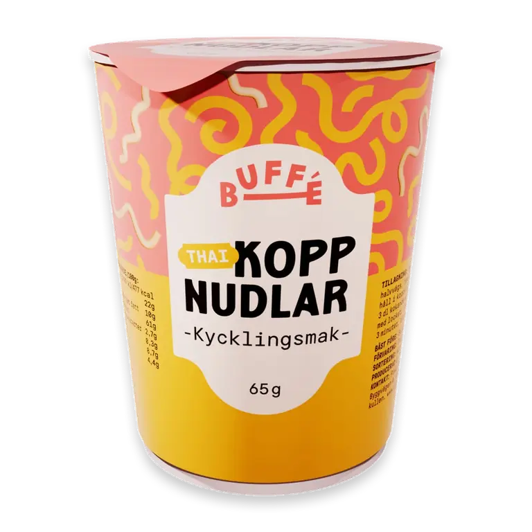 Koppnudlar Kyckling