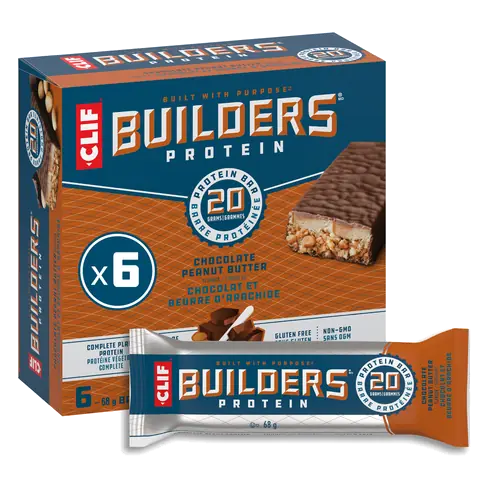 Gluten-Free Protein Bars Chocolate Peanut Butter 6 Pack 408 g