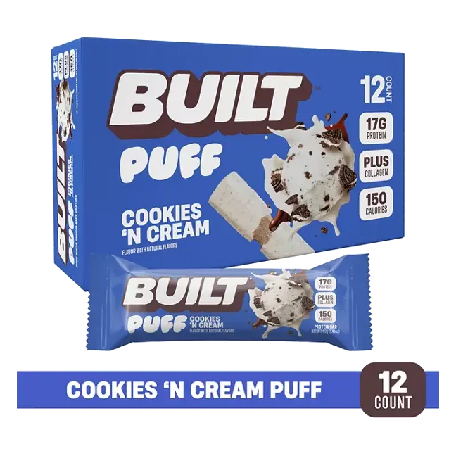 Protein Puff Bar, Cookies 'N Cream
