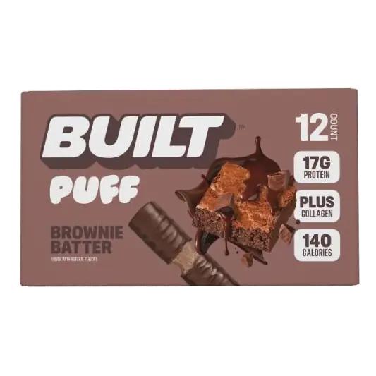 Brownie Batter Puffs Bars