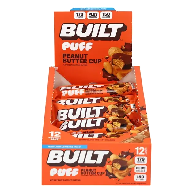 Puff Peanut Butter Cup Flavor Protein Bars