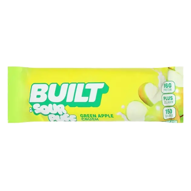 Sour Puff Green Apple Crush Protein Snack