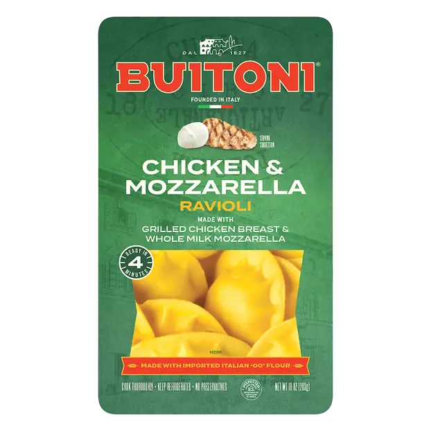 Chicken & Mozzarella Ravioli Pasta Fresh