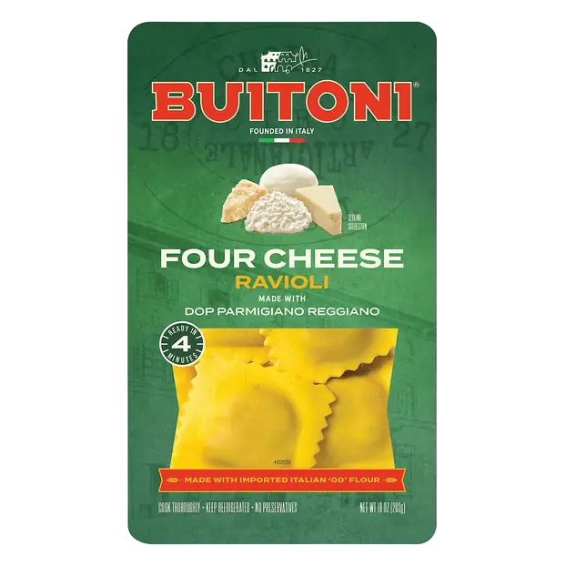 Four Cheese Ravioli Pasta Fresh