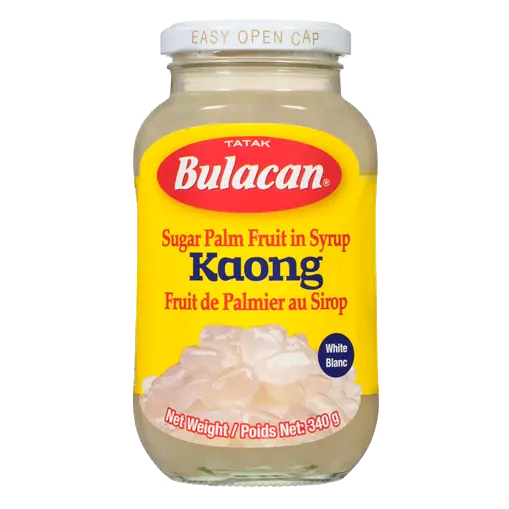White Sugar Palm Fruit In Syrup Kaong 340 g