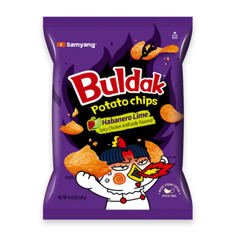 Potato Chips Habanero Lime Flavor