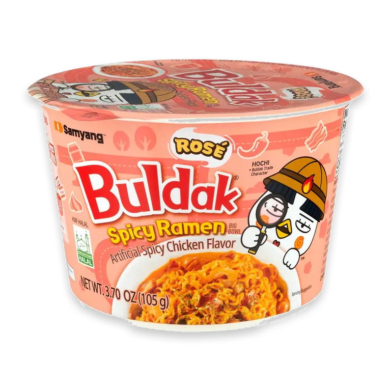 Samyang Buldak Rosé Spicy Ramen Big Bowl