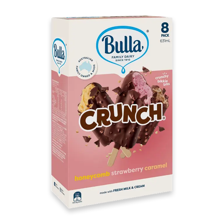 Crunch Caramel Strawberry & Honeycomb