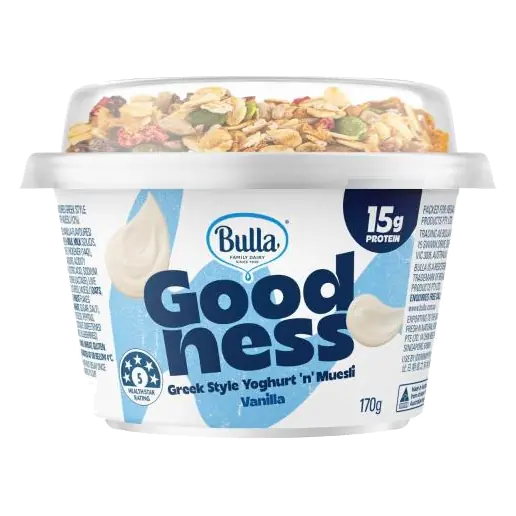 Goodness Greek Style Yoghurt 'n' Muesli Vanilla