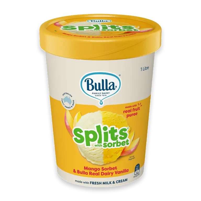 Splits Sorbet Tub Mango