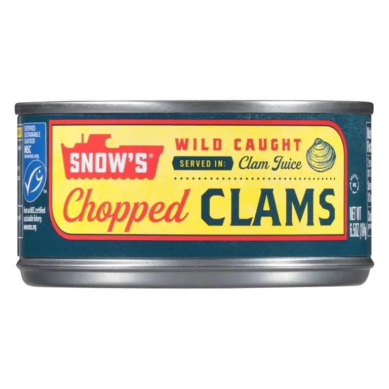 Chopped Clams in Clam Juice