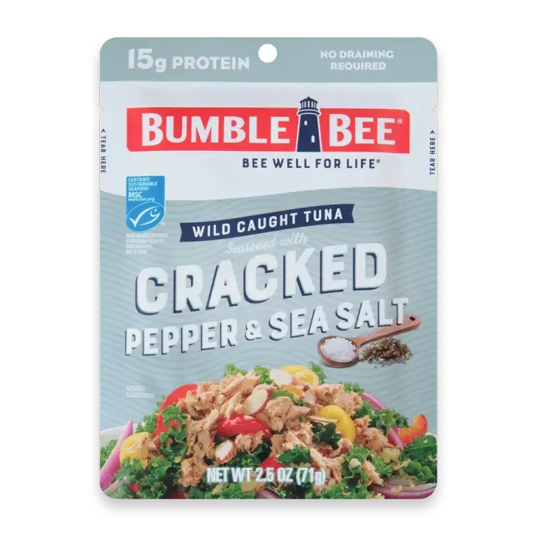 Cracked Pepper & Sea Salt Seasoned Tuna Pouch