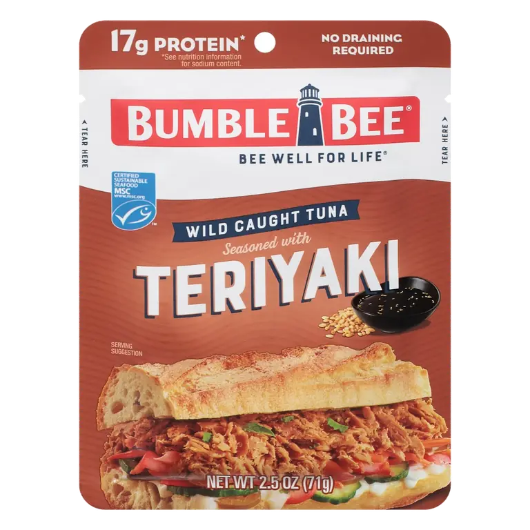 Seasoned with Teriyaki Wild Caught Tuna