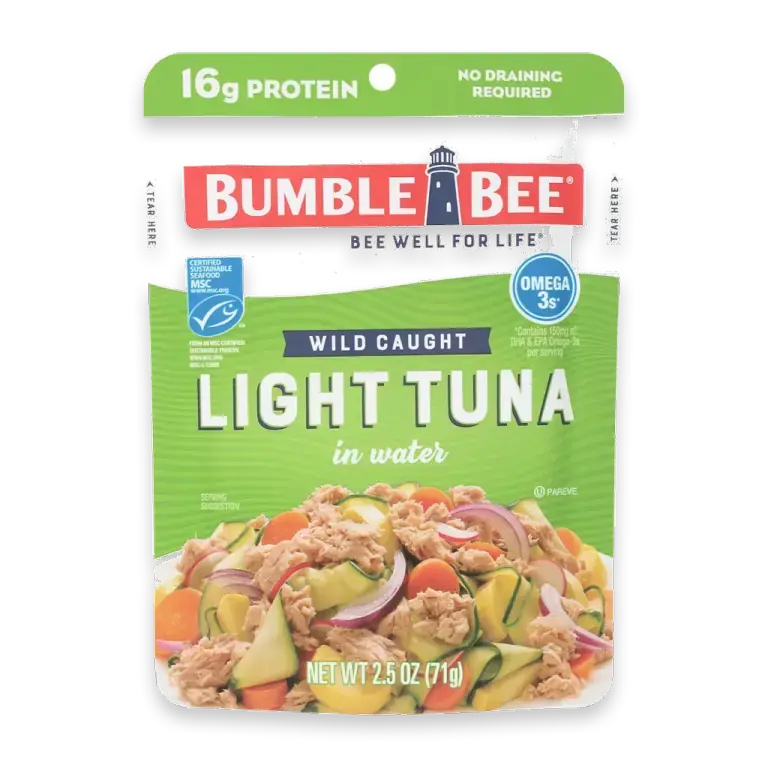 Wild Caught Light Tuna in Water Pouch