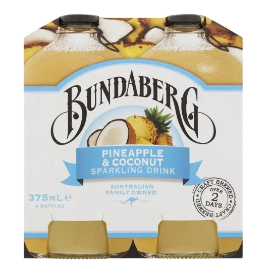 Brewed Drink Pineapple & Coconut 4x375ml