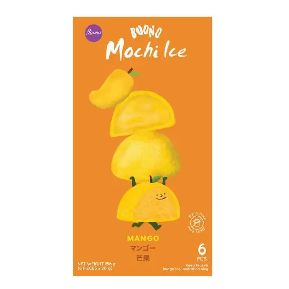 Mochi Ice Mango 6 Pack