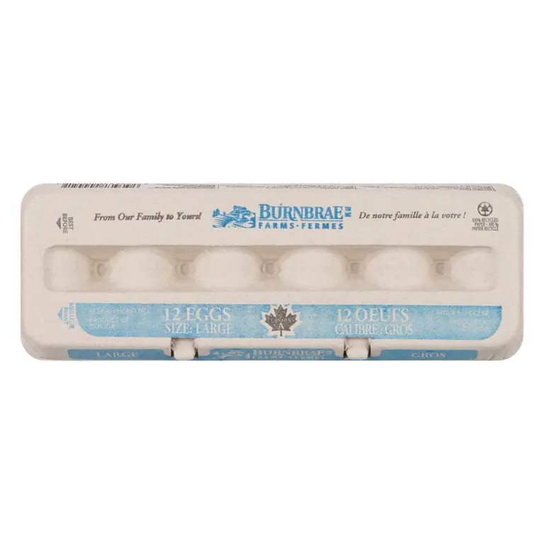 Eggs Grade A Large 12 Count