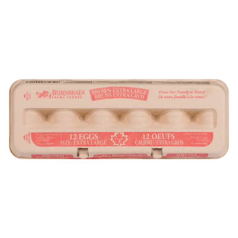 Extra Large Brown Eggs 12 EA