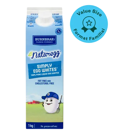 Naturegg Fat-Free Simply Egg Whites 1 kg