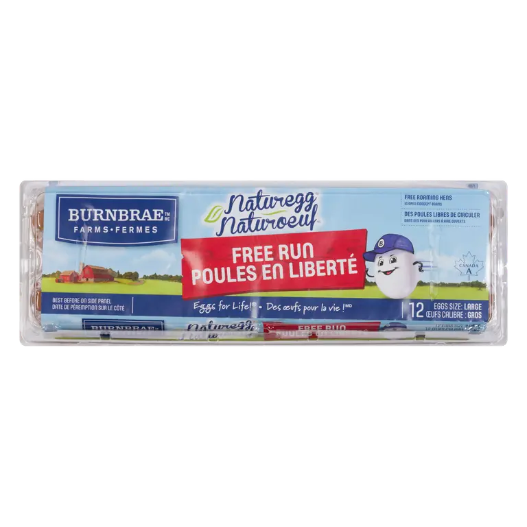 Naturegg Large Free Run Eggs 12 EA