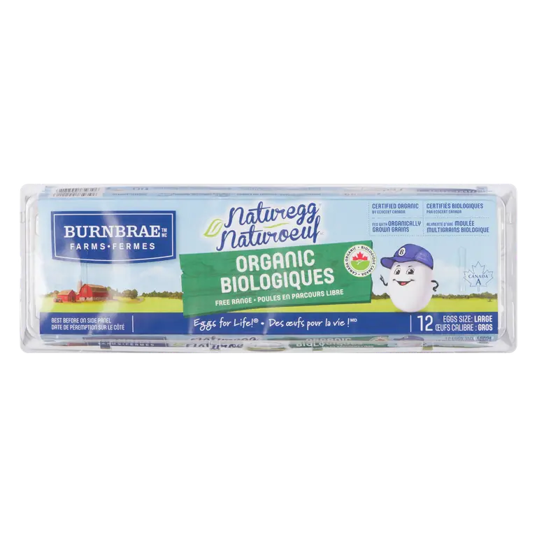 Naturegg Organic Eggs Large 12 Count