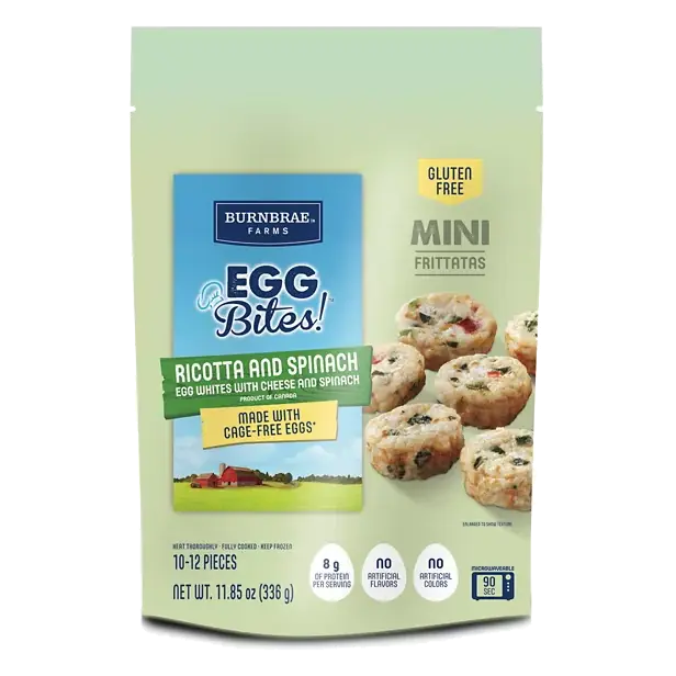 Mini Frittatas made with Egg Whites
